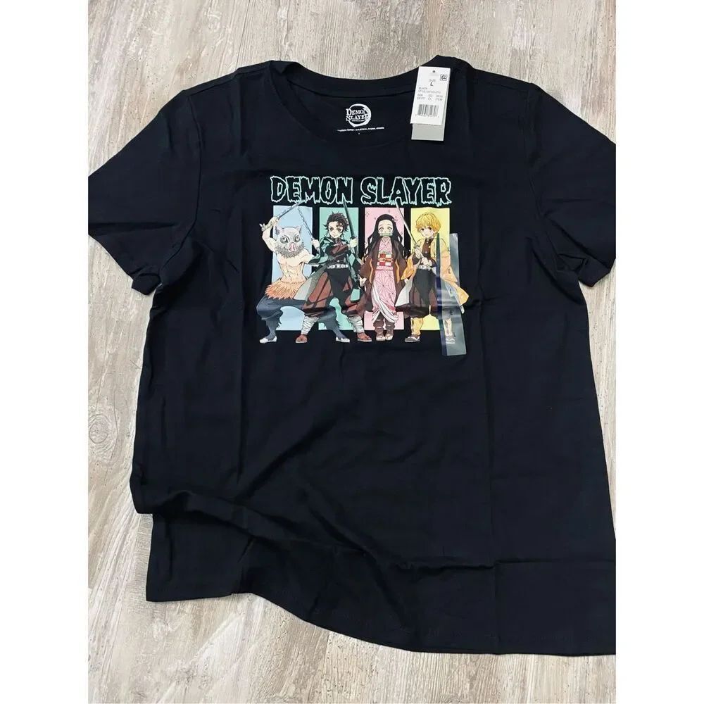 Demon Slayer Kimetsu No Yaiba Anime T-Shirt Sz L